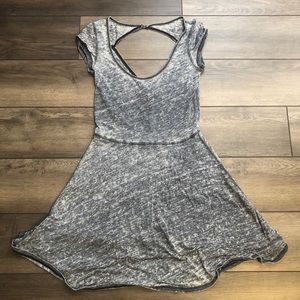 Distressed Gray Dress